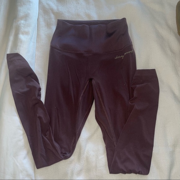 Gymshark x Whitney Simmons Cherry Chocolate Leggings - Picture 2 of 6